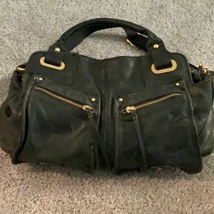 BCBGMaxAzria leather bag.